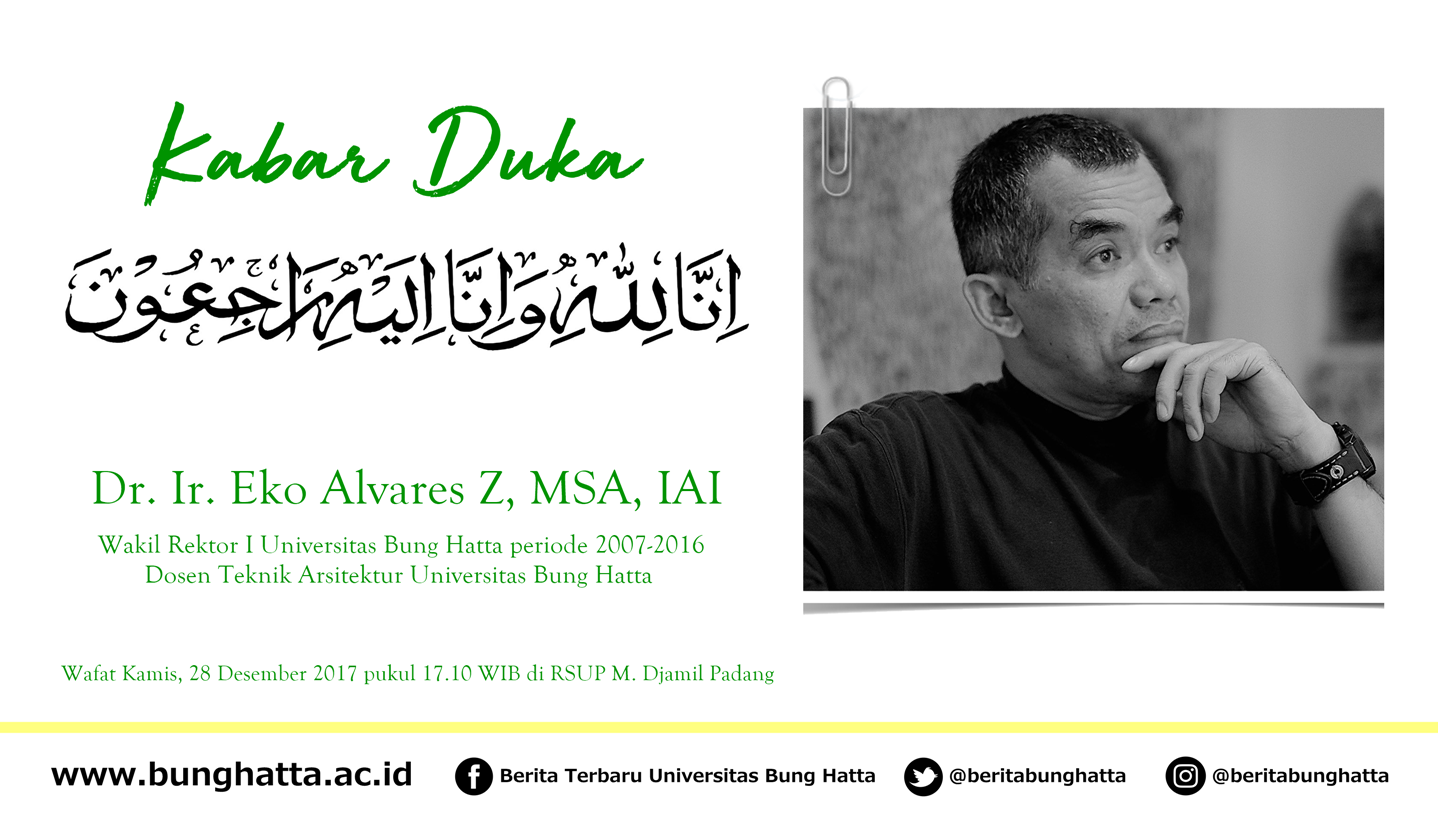 Universitas Bung Hatta Ucapkan Terima Kasih Bantuan Donor Darah Untuk Alm. Dr. Ir Eko Alvares Z., MSA
