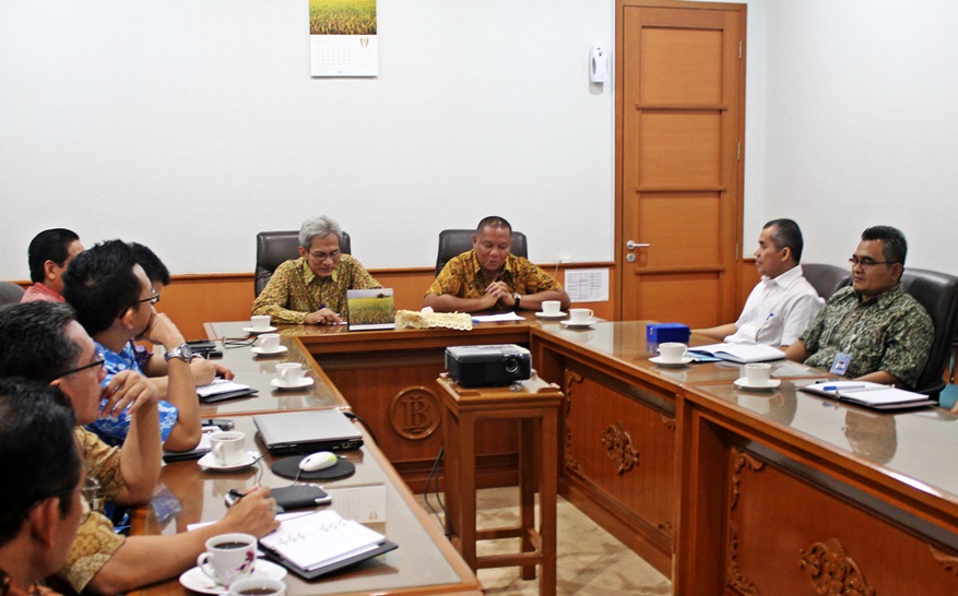 UBH Jajaki Kerjasama dengan Bank Indonesia