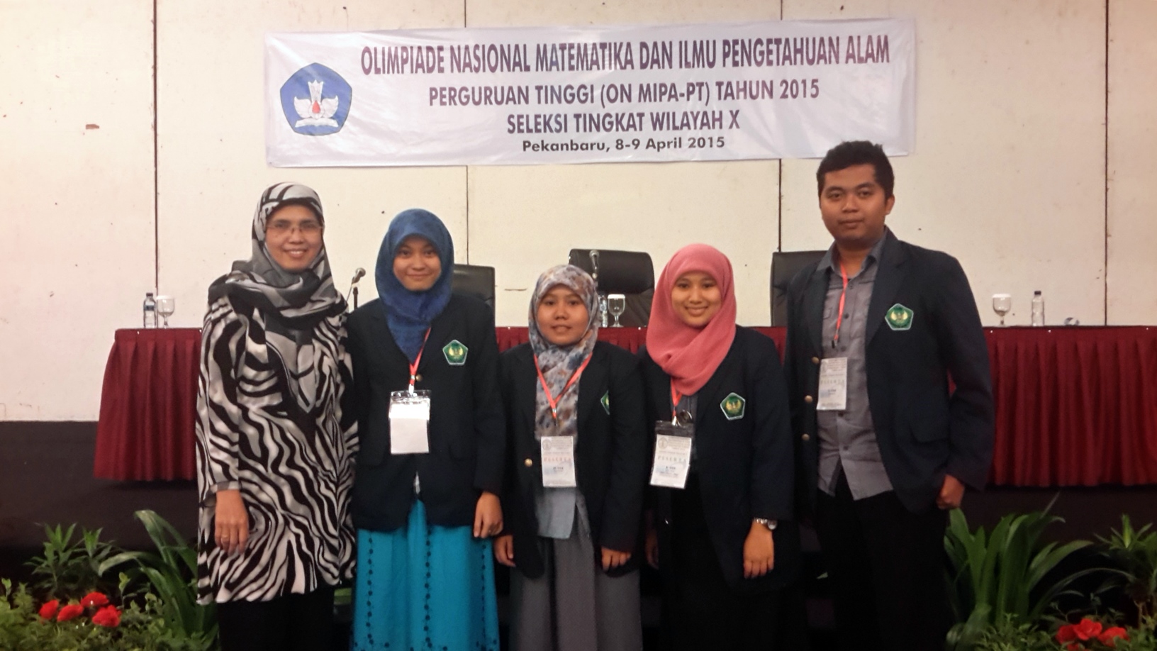 Mahasiswa Universitas Bung Hatta Ikuti Seleksi ON-MIPA 2015 Tingkat Kopertis