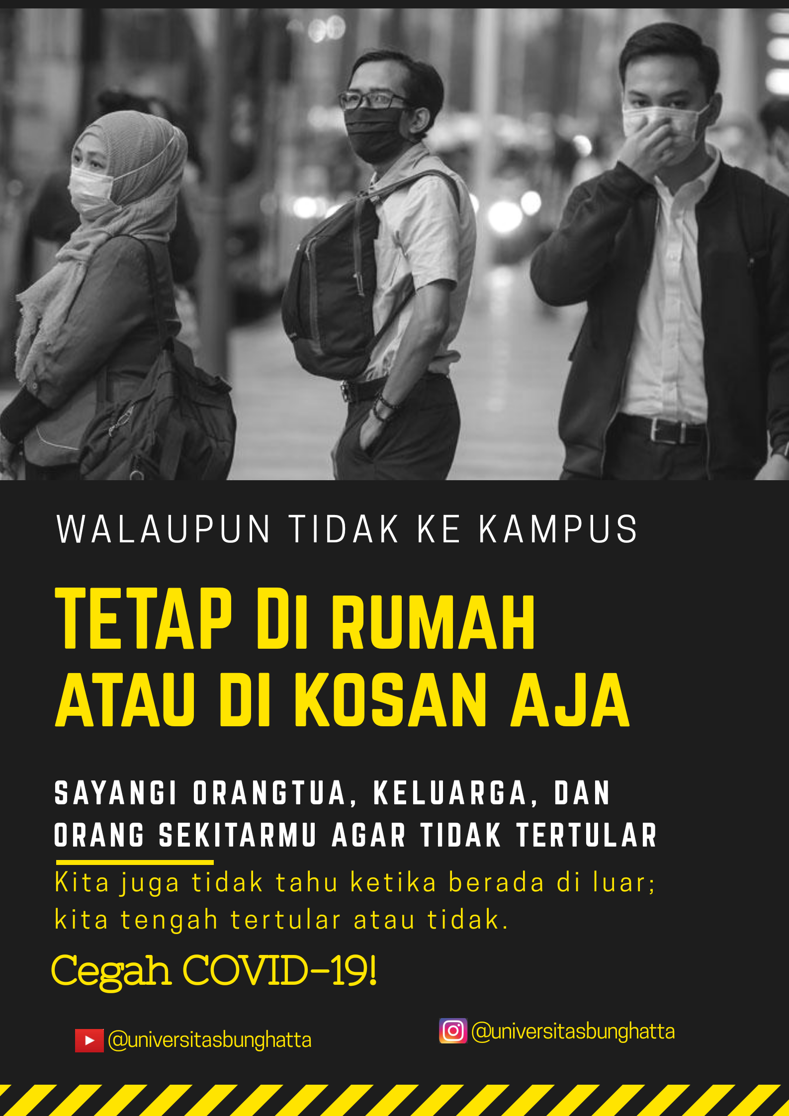 Penyebaran Virus Korona Meningkat, Universitas Bung Hatta Ikuti Imbauan Pemerintah