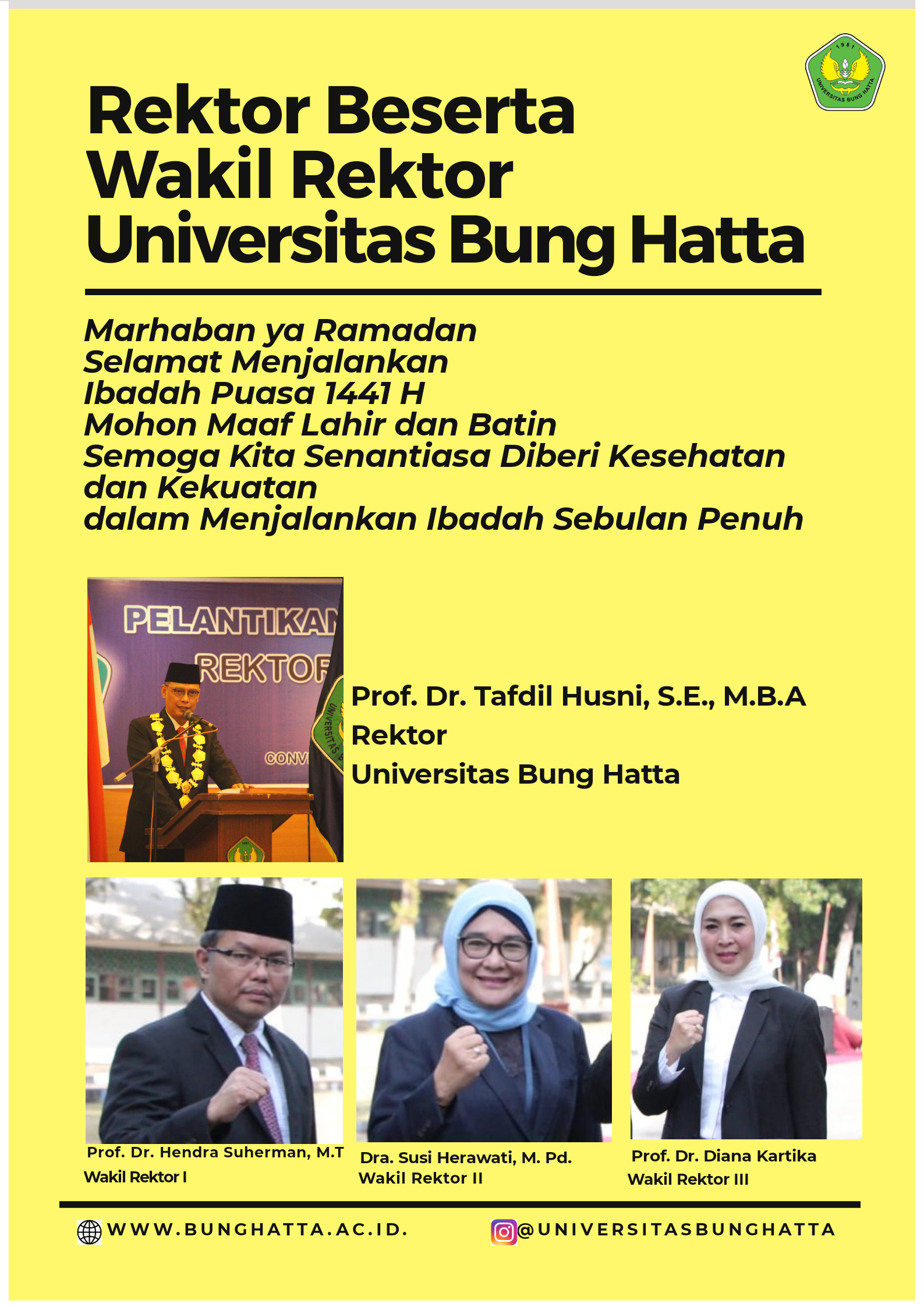 Selamat Menjalankan Ibadah Puasa 1441 H