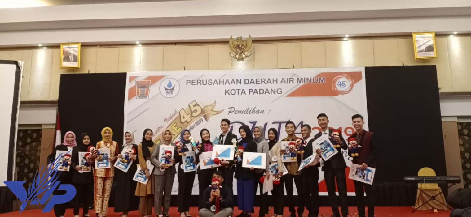 Mahasiswa Universitas Bung Hatta Masuk 15 Besar Finalis Duta PDAM Kota Padang 2019