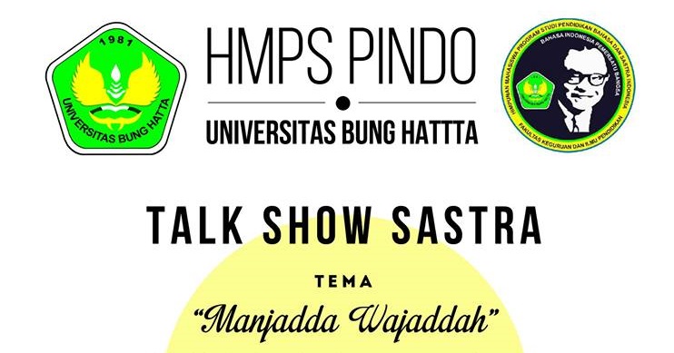 Ahmad Fuadi Akan Berikan Talk Show Sastra di UBH
