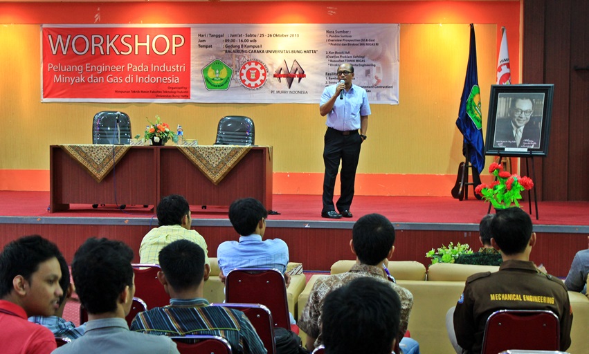 Workshop HMMJ-TM: Banyak Peluang Karir Engineer di Industri Minyak dan Gas