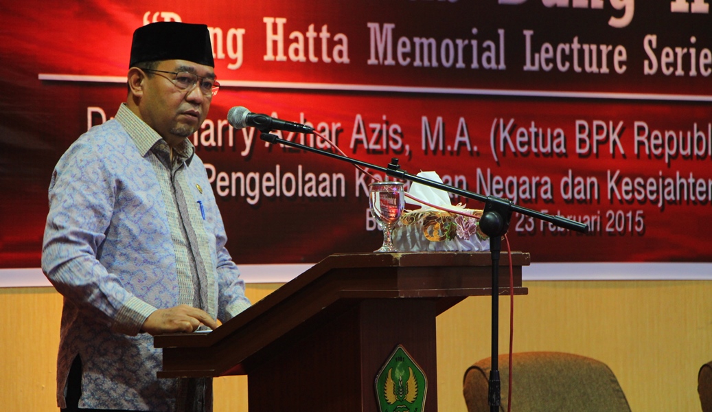 Harry Azhar Azis: Laporan BPK Sebagai UpayaPeningkatan Kesejahteraan Rakyat