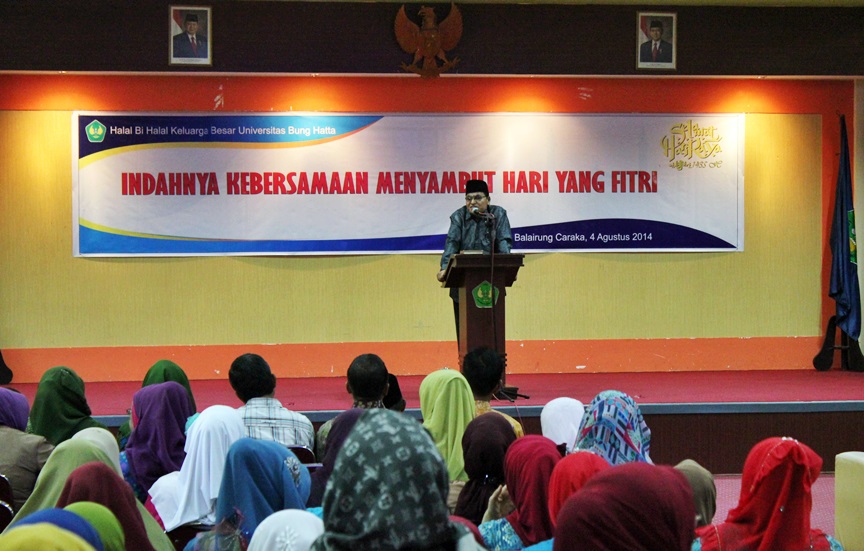 Halal Bi Halal Universitas Bung Hatta Tahun 2014