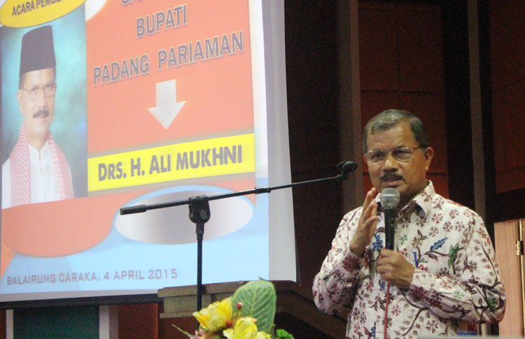 Bupati Kab.Pariaman, Siap Menyambut Kehadiran  Mahasiswa KKN-PPM UBH