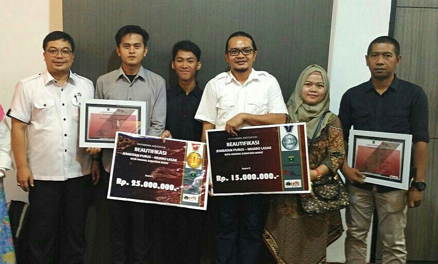 Mahasiswa Teknik Arsitektur Universitas Bung Hatta Juara 1 Sayembara Beautifikasi Jembatan Purus-Muaro Lasak