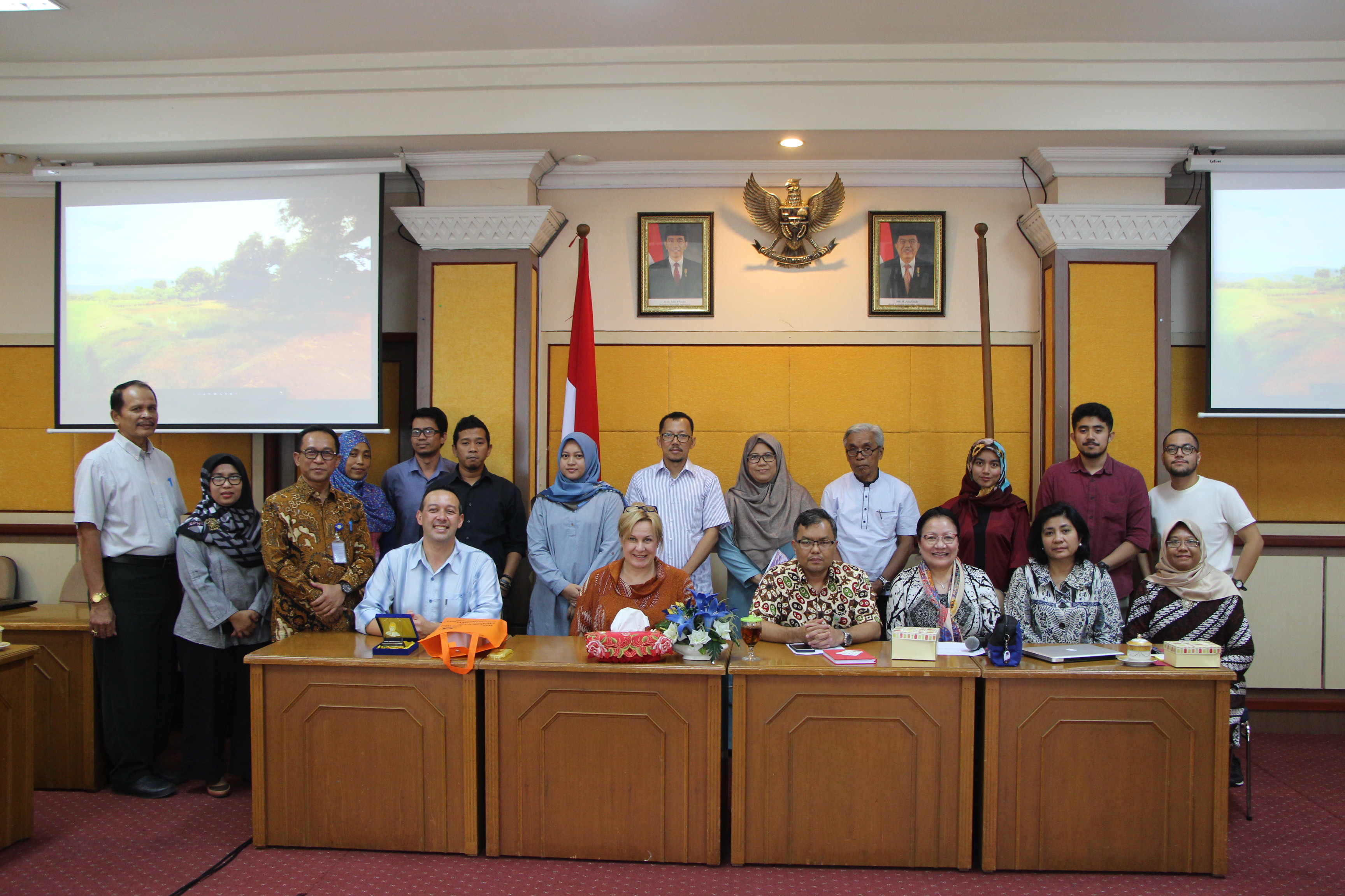 Delegasi University of South Australia Kunjungi Universitas Bung Hatta