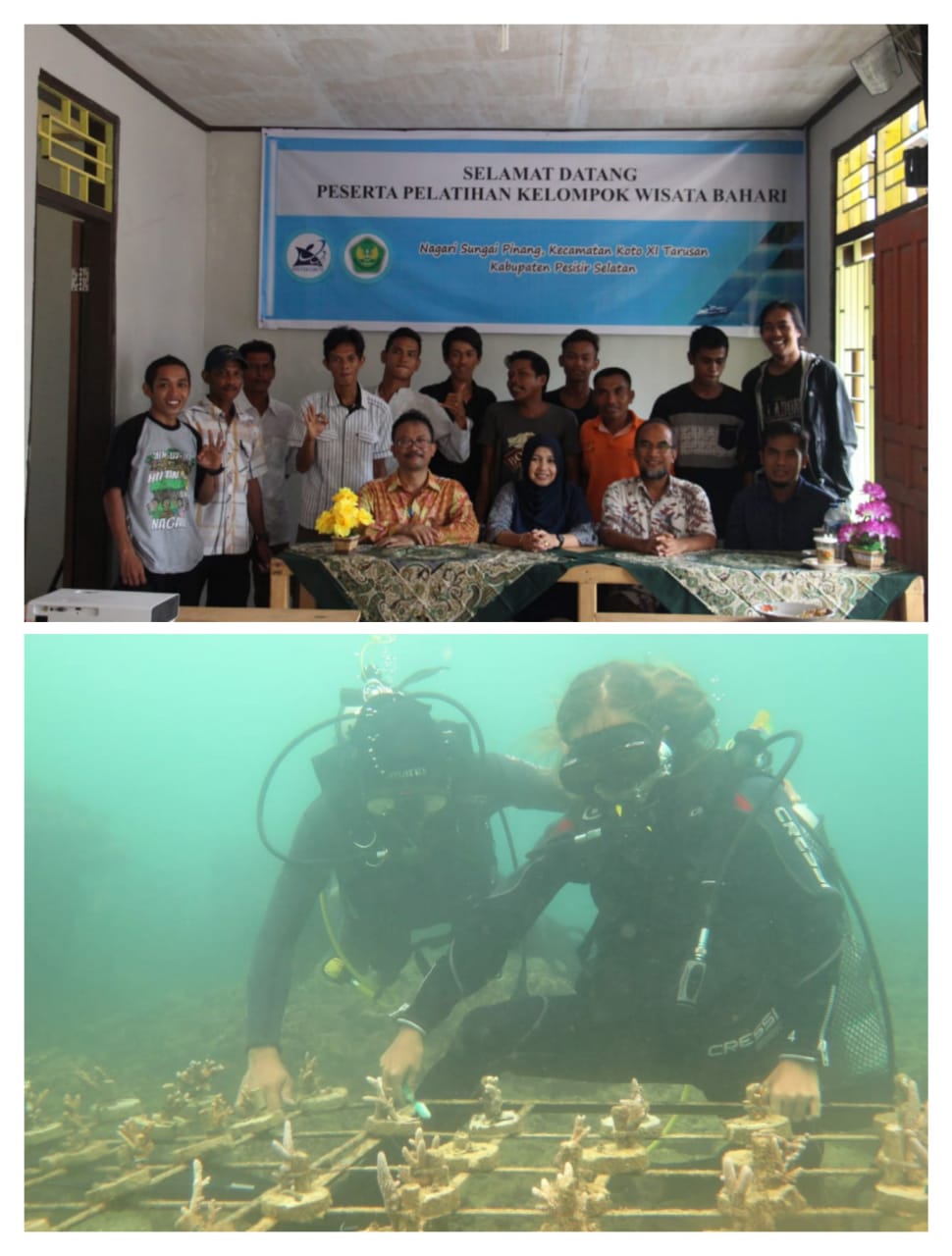 Para Pakar FPIK Selenggarakan PKM Kolaborasi: Budidayakan Karang Hias di Pessel