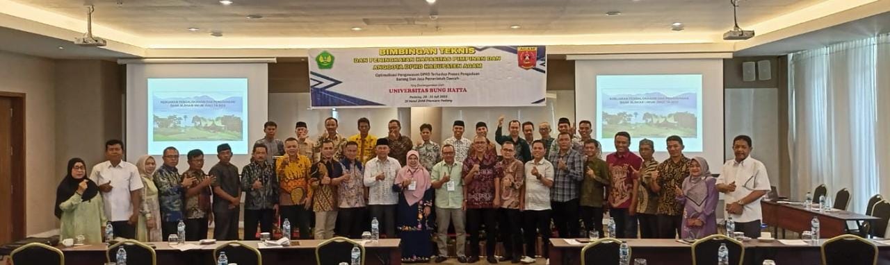 Tingkatkan Kapasitas, DPRD Agam Gelar Bimtek Bersama Universitas Bung Hatta