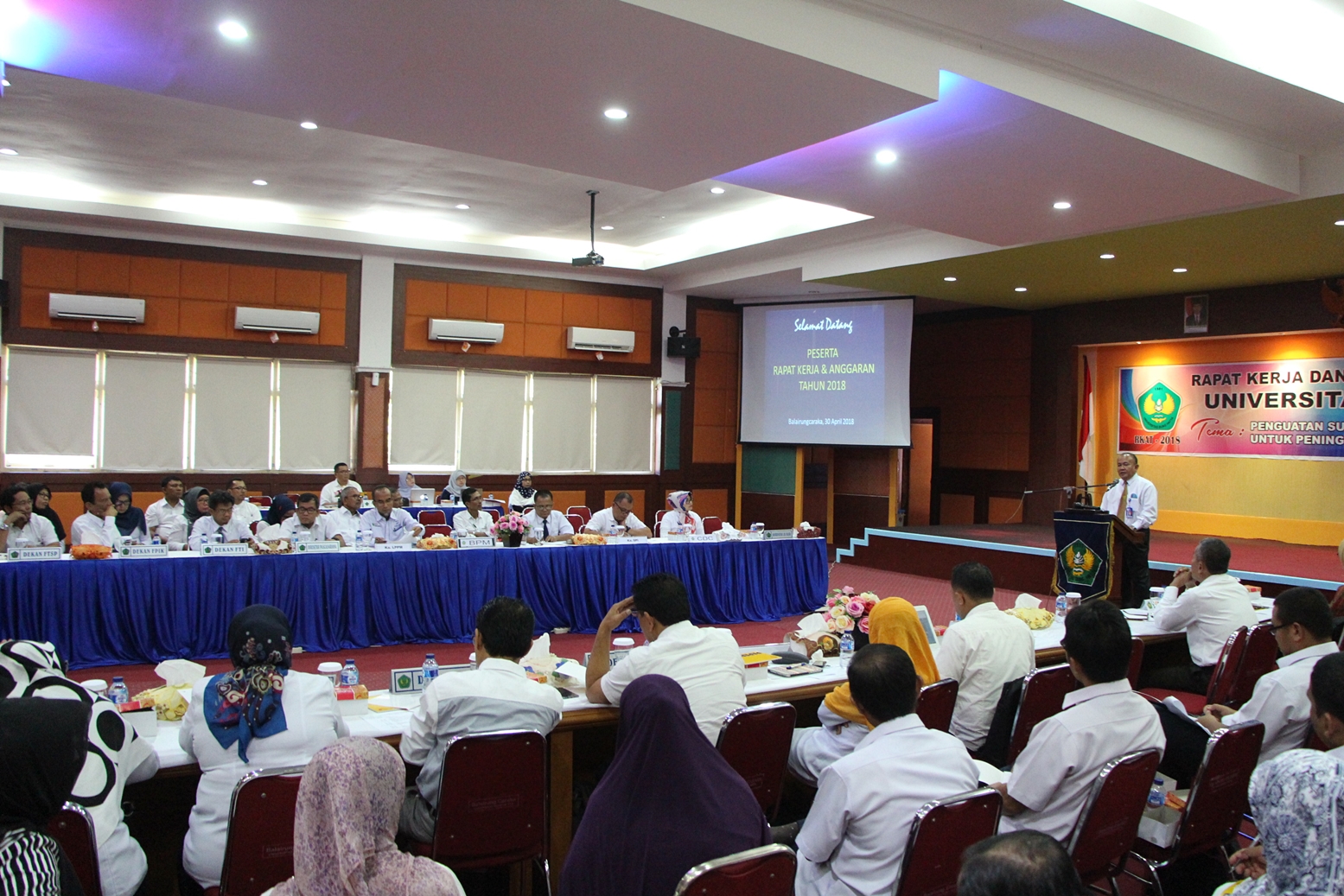 Rapat Kerja dan Anggaran Tahunan (RKAT) Universitas Bung Hatta 2018