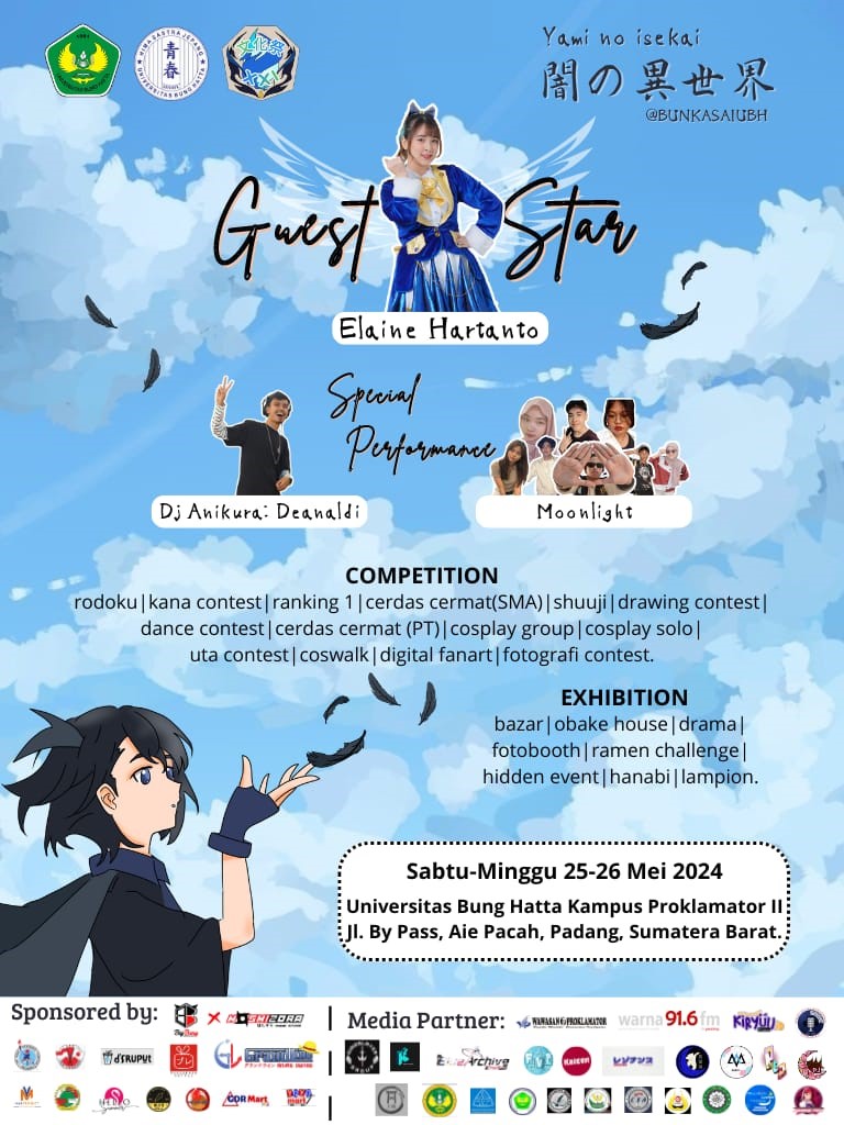 Prodi Sastra Jepang Fakultas Ilmu Budaya Kembali Gelar Festival Kebudayaan Jepang (Bunkasai ke XXI)