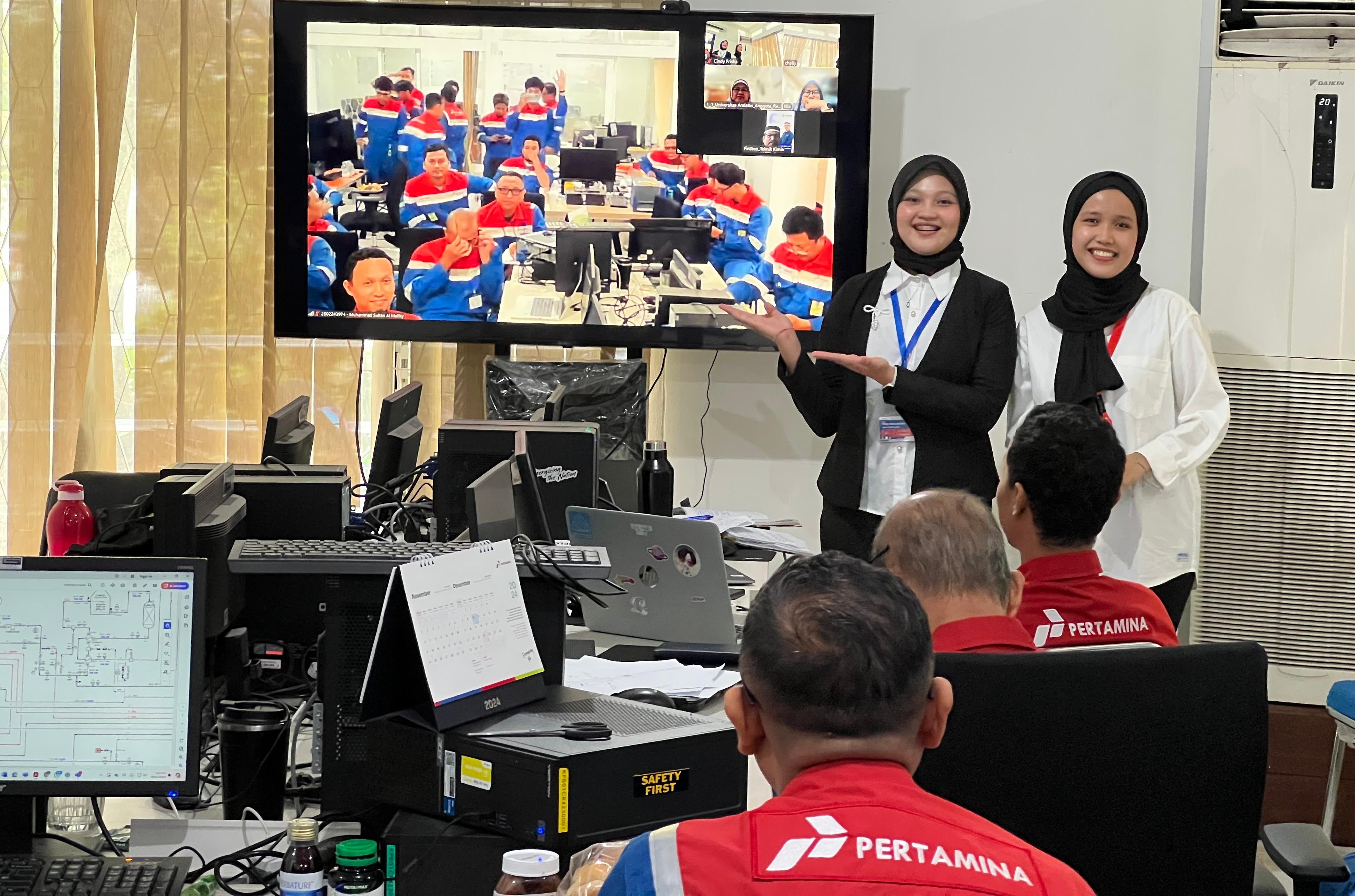 Mahasiswa Teknik Kimia Presentasikan Hasil Praktek Lapangan Di Kilang Pertamina Balikpapan