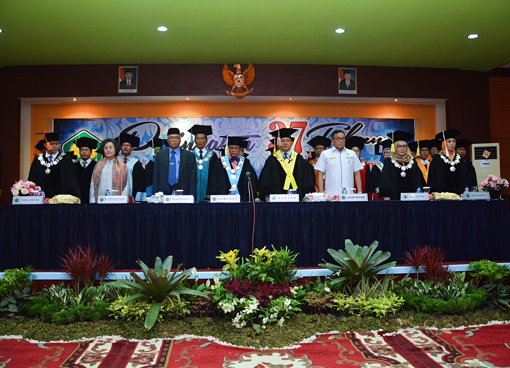 Sidang Senat Terbuka Dies Natalis ke-37 Universitas Bung Hatta