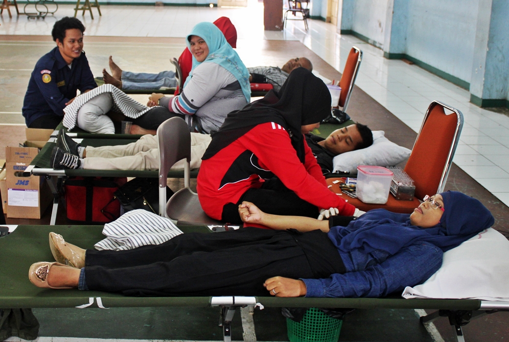 KSR-PMI Proklamator Gelar Donor Darah