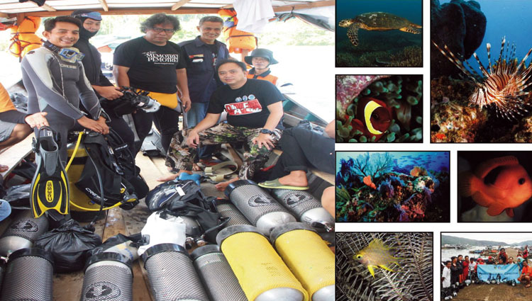 Tim Diving Proklamator, Explore Bawah Laut Taman Laut Mandeh Bersama Fotografer Underwater Indonesia