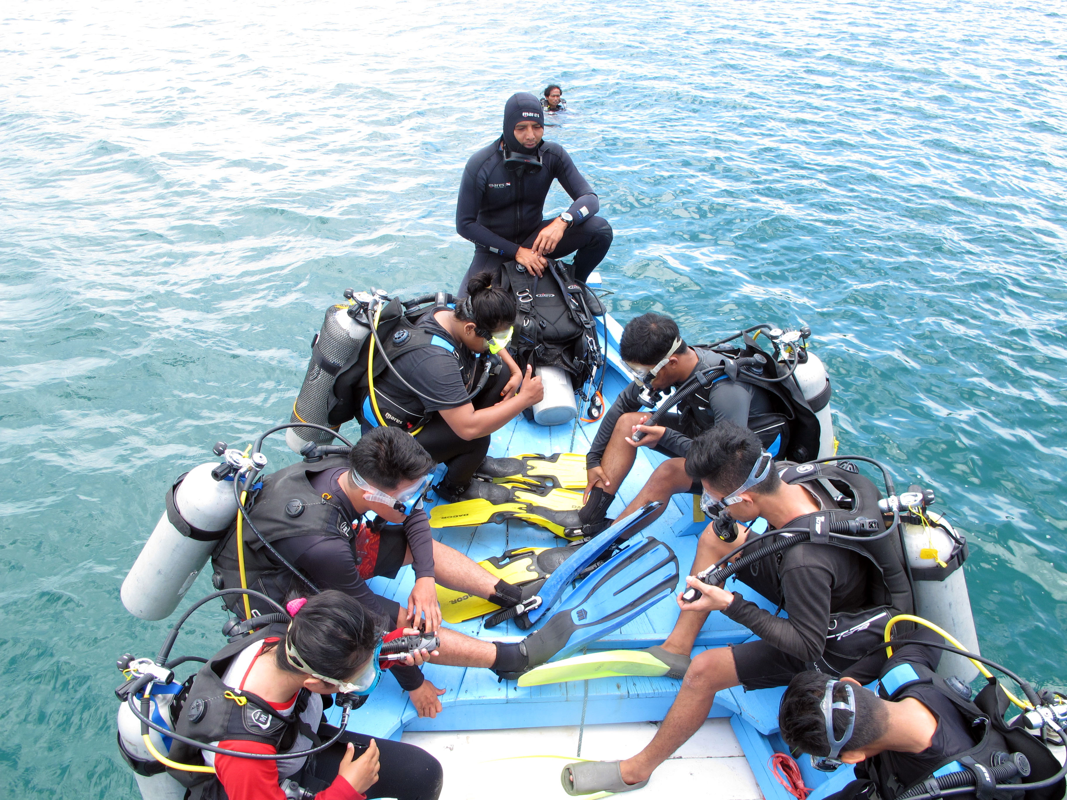 UKM Diving Proklamator UBH dan MSDC UNRI Gelar Sertifikasi Selam Jenjang Open Water (A1) dan Advanced (A2) POSSI