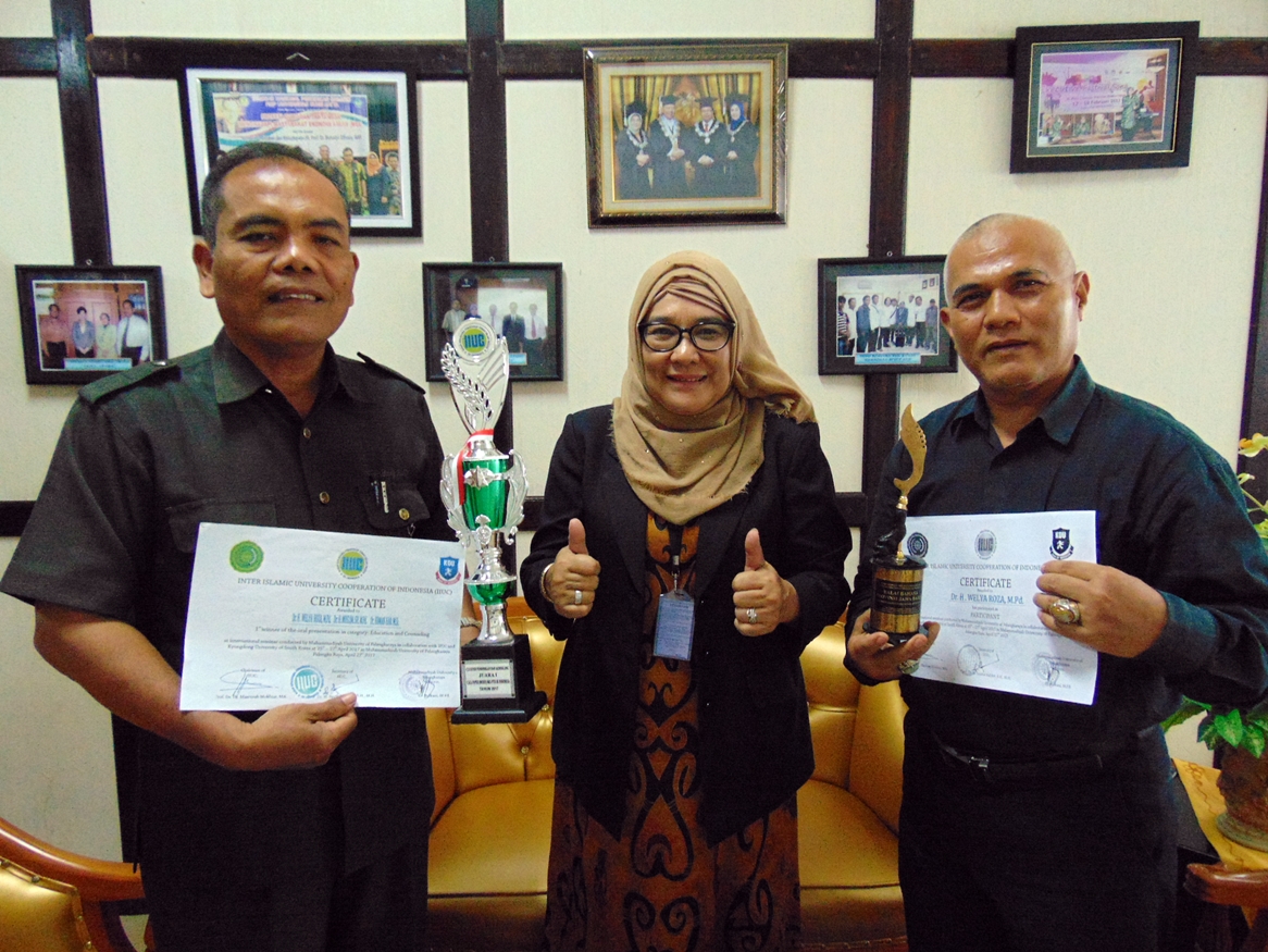 Dosen FKIP Universitas Bung Hatta Raih Juara 1 Lomba Karya Tulis Ilmiah Nasional di Palangkaraya