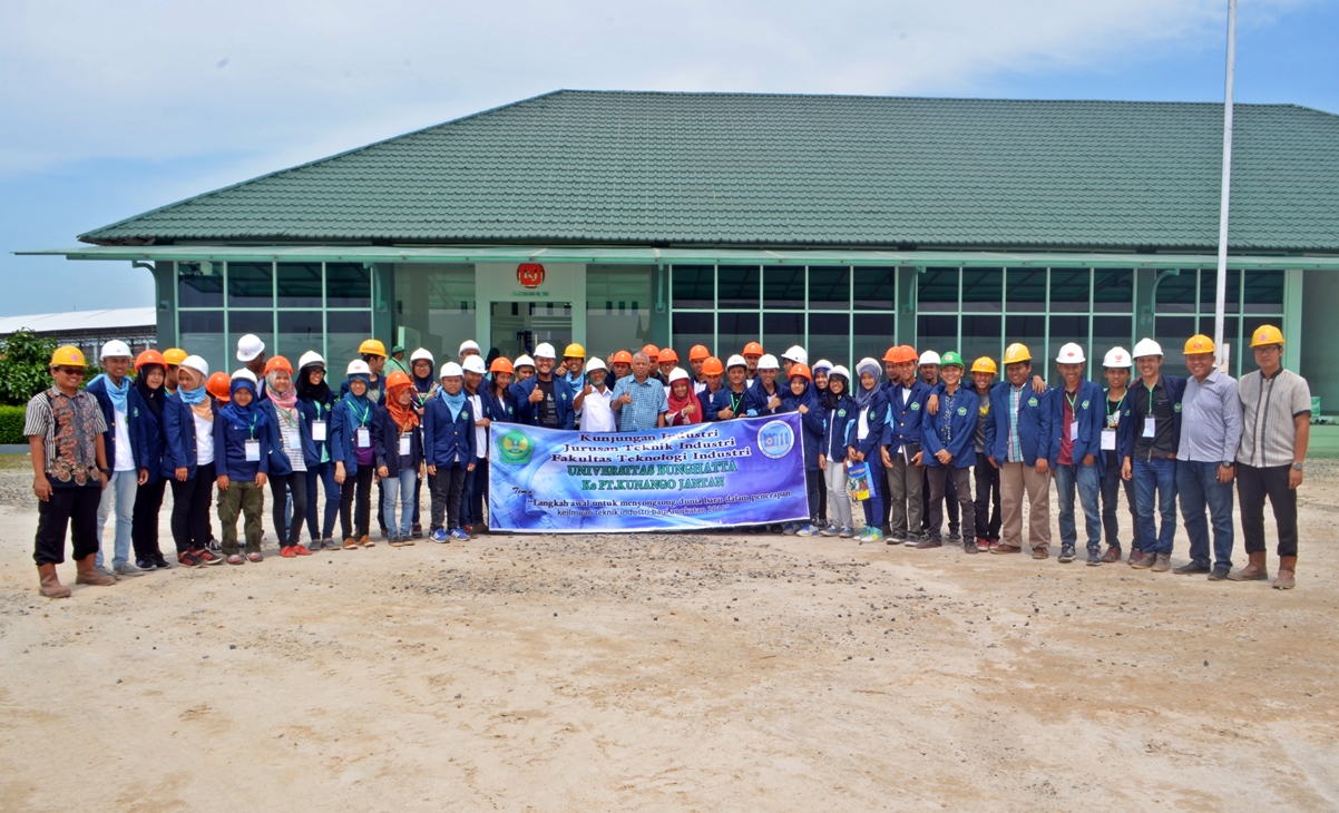 Kenalkan Dunia Industri, Mahasiswa Teknik Industri Universitas Bung Hatta Kunjungi Pabrik Manufaktur