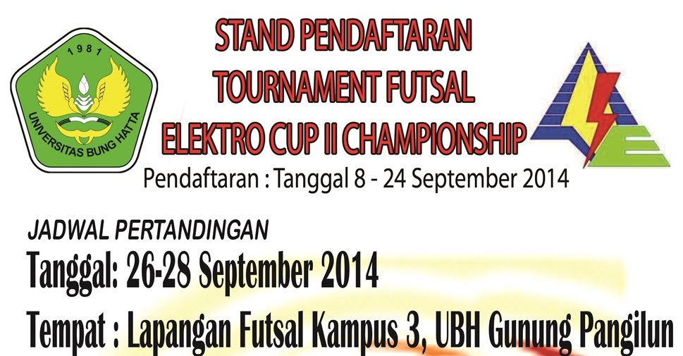 Turnamen Futsal Teknik Elektro Cup II Championship 2014