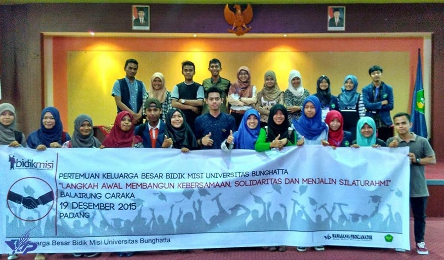 Pertemuan Forum Keluarga Besar Mahasiswa Bidikmisi Universitas Bung Hatta