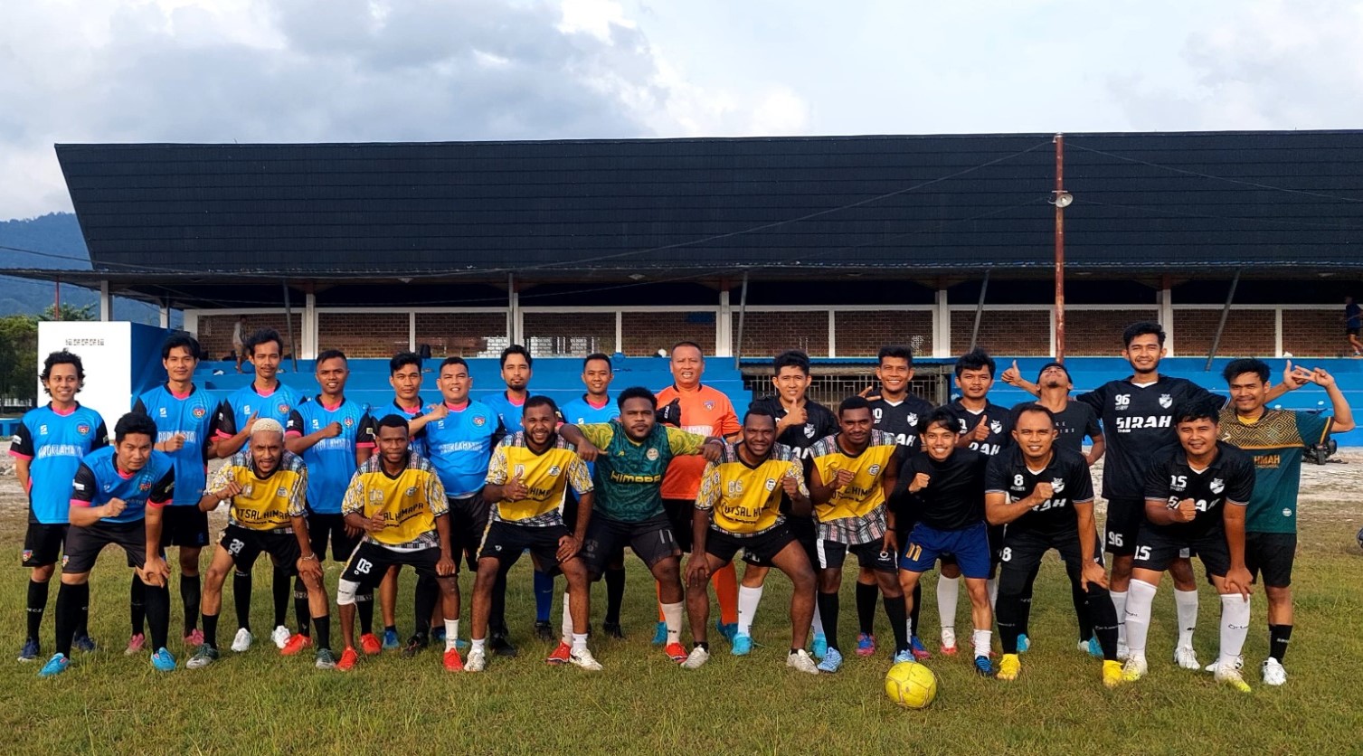 Hima Papua Menang Tipis Atas Tuan Rumah Bung Hatta FC Dalam Mini Soccer Trofeo Friendly Match
