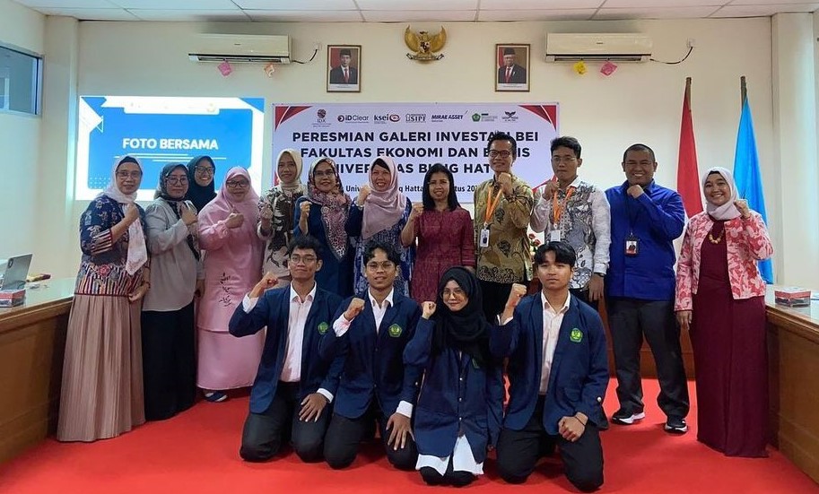 Di Resmikan Galeri Investasi Bursa Efek Indonesia Fakultas Ekonomi & Bisnis Universitas Bung Hatta