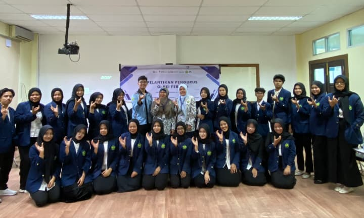 Dekan FEB Lantik Pengurus Galeri Bursa Efek Indonesia (GIBEI) Fakultas Ekonomi dan Bisnis Universitas Bung Hatta Periode 2026