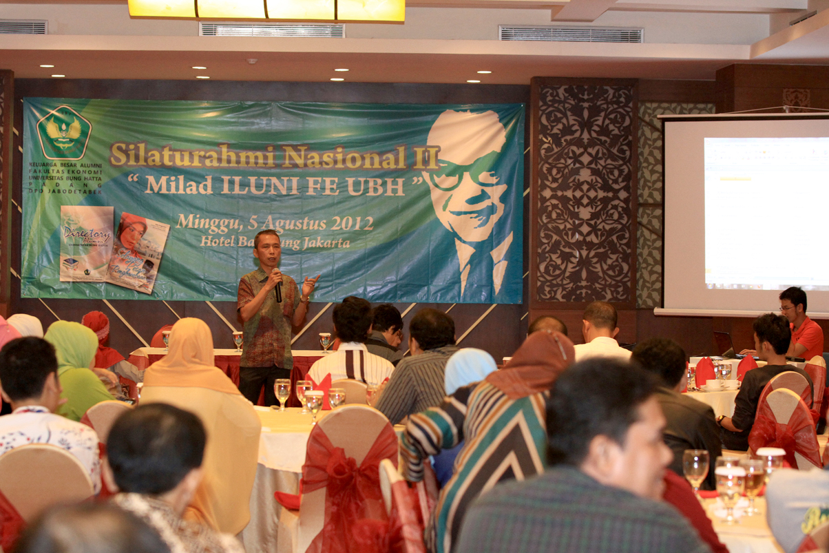 ILUNI FE Univ. Bung Hatta Wilayah Jabodetabek Gelar Silatnas II