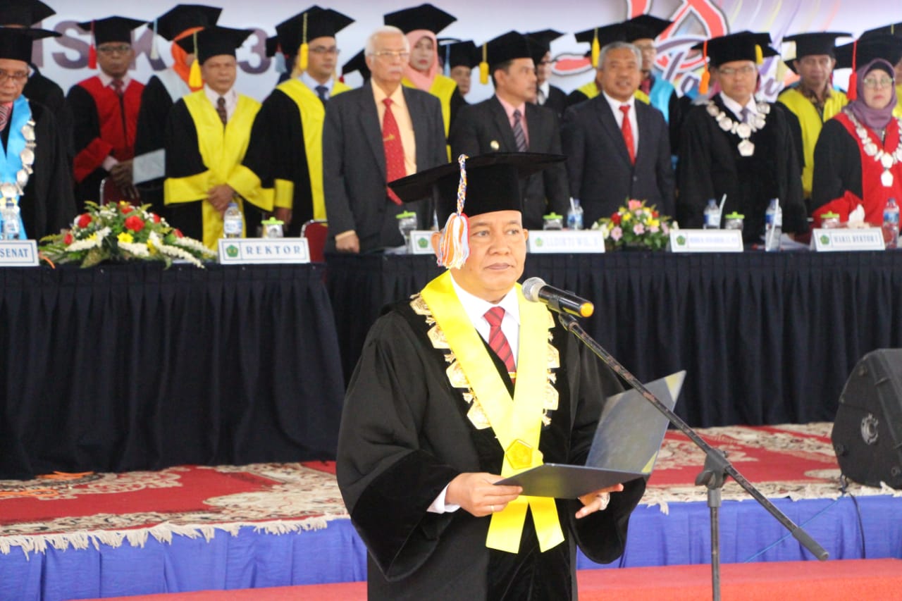 Wisuda Ke-71 dan Dies Natalis ke-38 Universitas Bung Hatta 2019