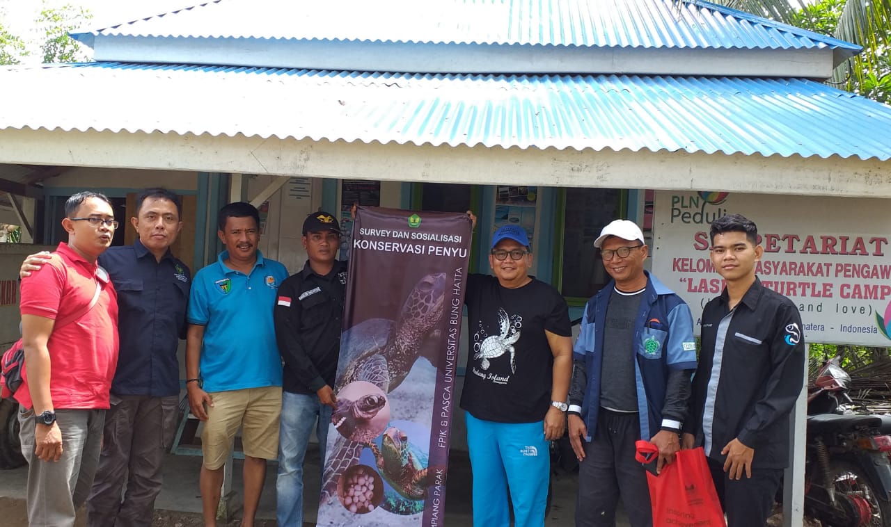 Sosialisasi Pentingnya Konservasi Penyu dan Survei Kawasan Penelitian Terintegrasi S1&S2