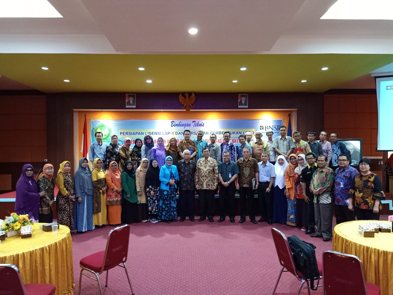 UBH dan BNSP Kerja Sama Selenggarakan Sosialisasi Regulasi Kebijakan Pemerintah Bidang Kompetensi Profesi dan Lisensi LSP