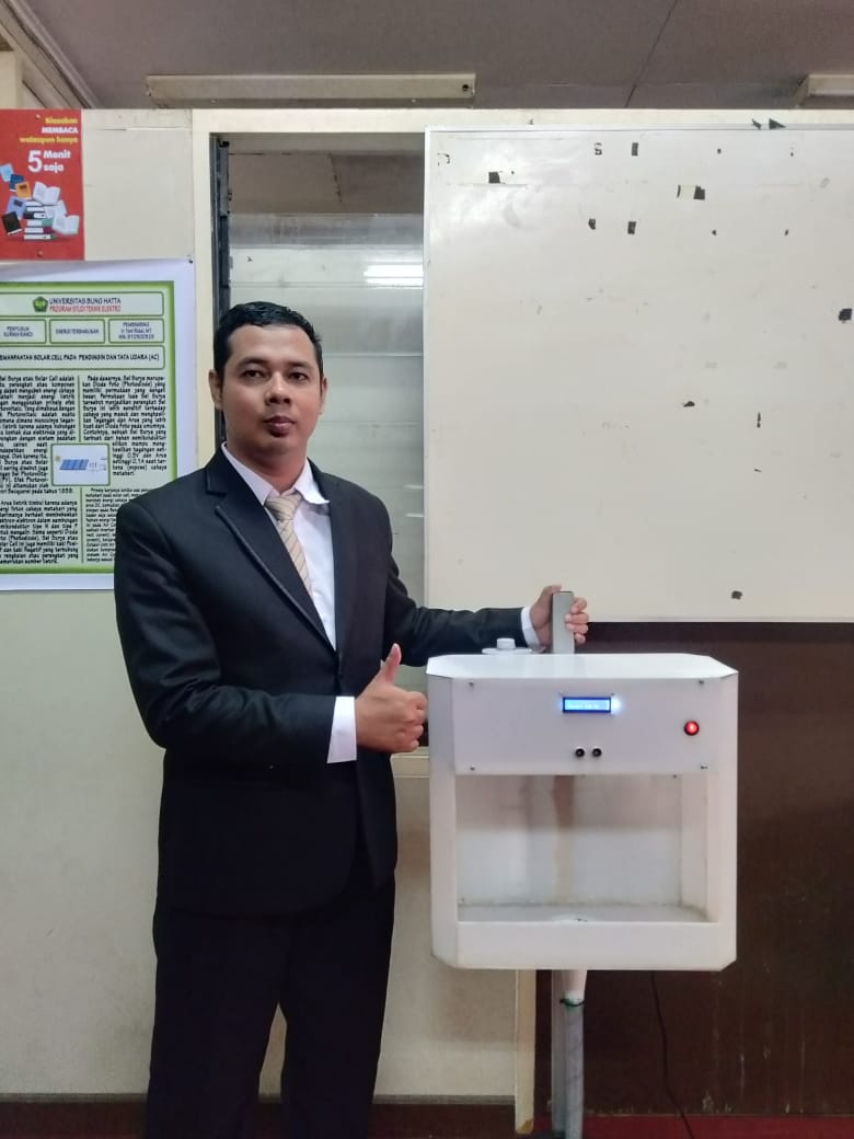 Trio Fernanda Kurniawan, Mahasiswa Teknik Elektro Pencipta Urinoir Pintar