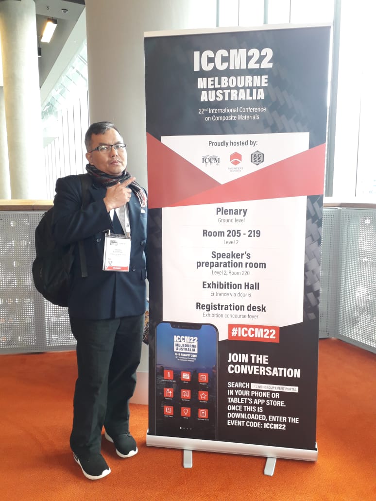 Dr. Hendra Suherman, S.T., M.T., Menjadi Pembicara dalam ICCM 22 di Melbourne