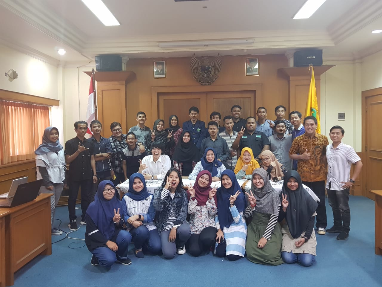 Prodi Teknik Sipil UBH bersama Yukihiro Takahashi, mahasiswa dari Gifu University Presentasi Hasil Penelitian Kolaborasi