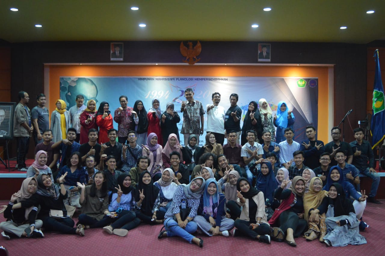 Peringati Ulang Tahun ke-25, Prodi PWK UBH Selenggarakan Gebyar Tahun Perak Planalogi 2019