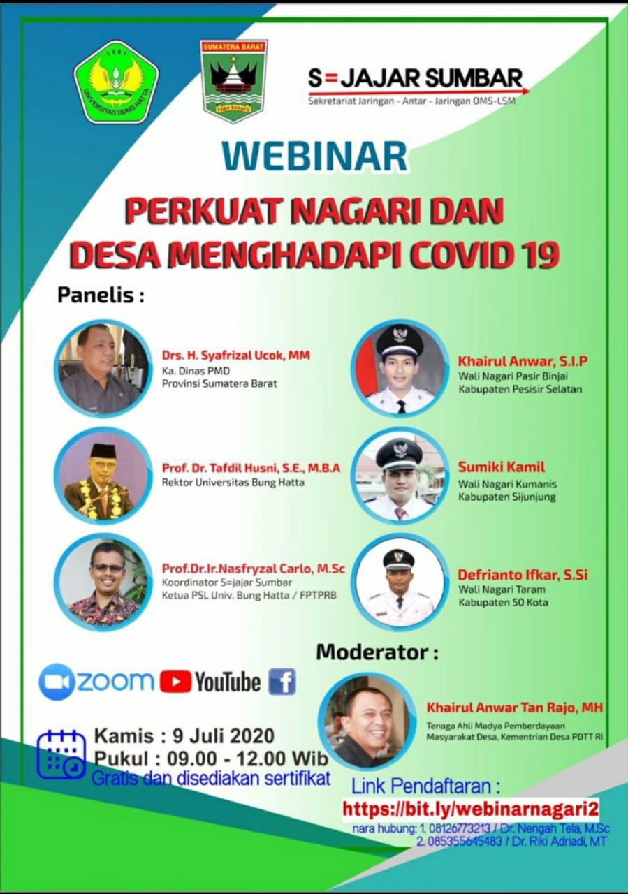 Webinar FTSP Universitas Bung Hatta