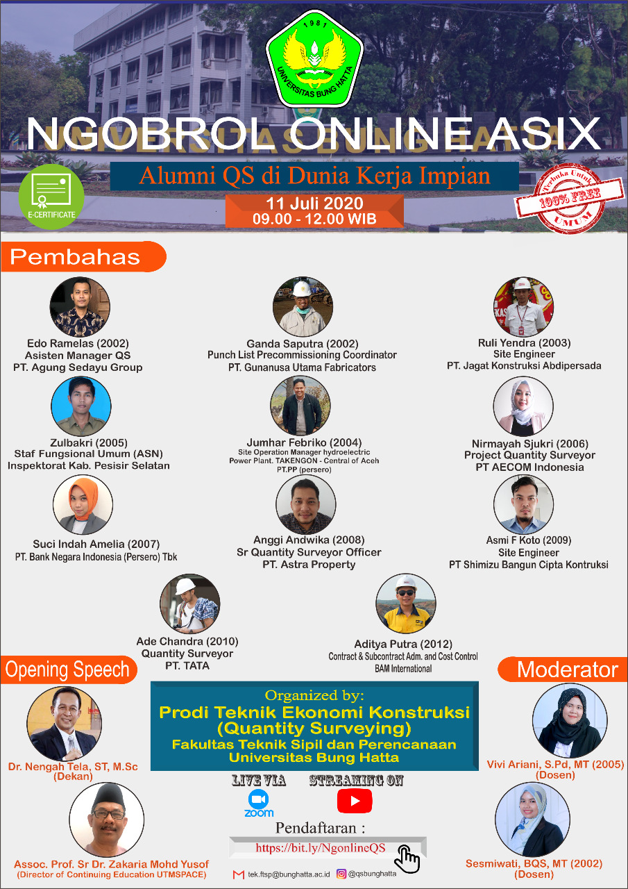 Ngobrol Asix bersama QS Universitas Bung Hatta