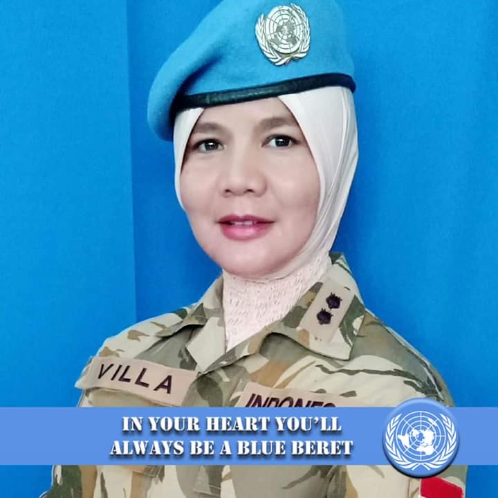 Revilla Oulina, Alumni Universitas Bung Hatta Jadi Komandan Pasukan PBB di Afrika