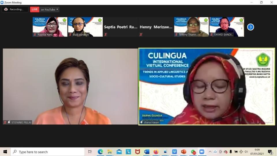 Program Studi Sastra Inggris Sukses Selenggarakan Konferensi Internasional Culingua