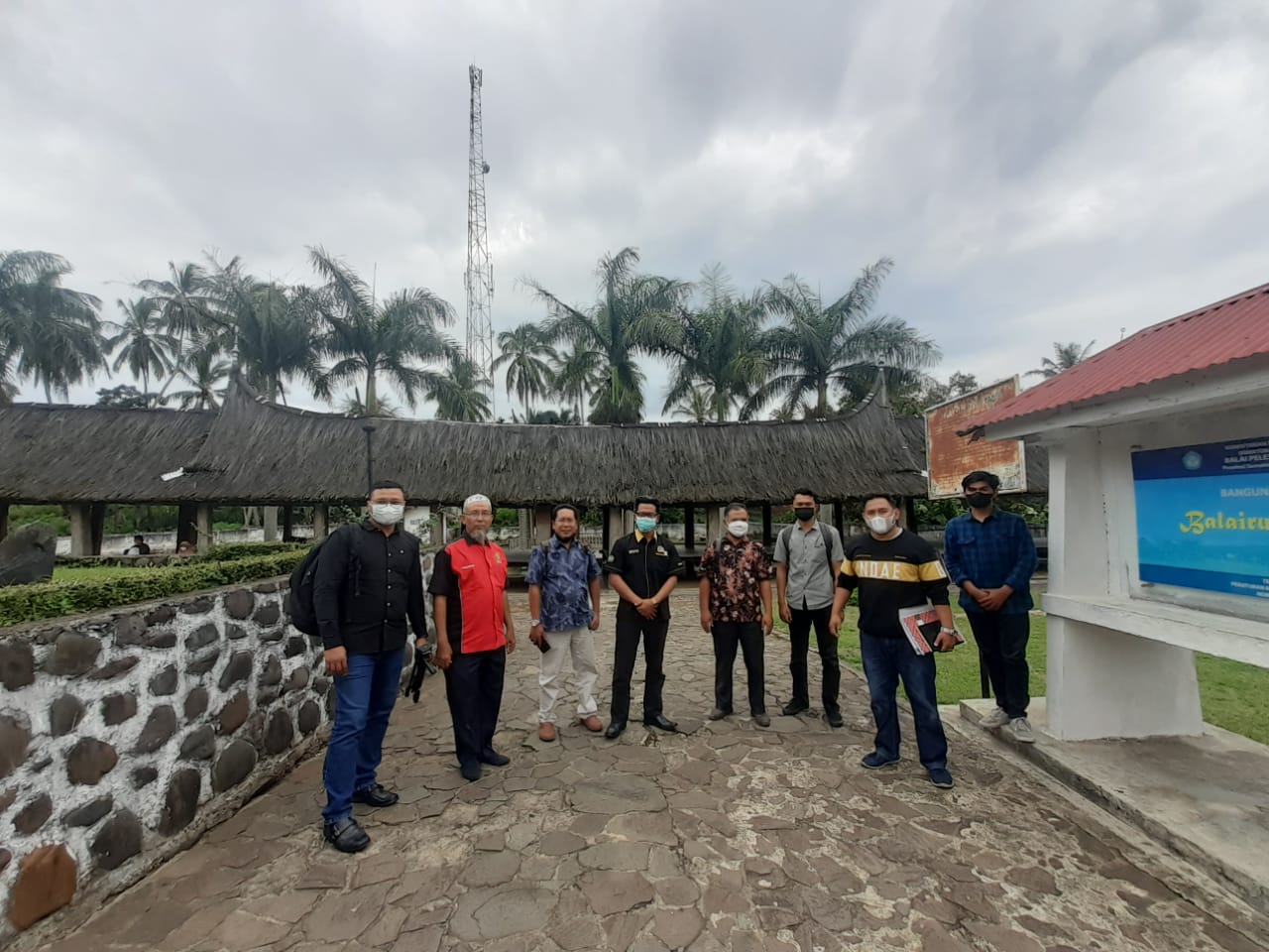 Teknik Elektro Universitas Bung Hatta dan Nagari Tabek Tanah Datar, Tingkatkan Kualitas dan Layanan Cagar Budaya  Balairungsari Tabek