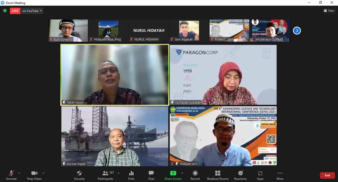 Dr (Hc) Nurhayati Subakat dan Ir. Asrinal Rajab bimbing Mahasiswa Jadi Pengusaha