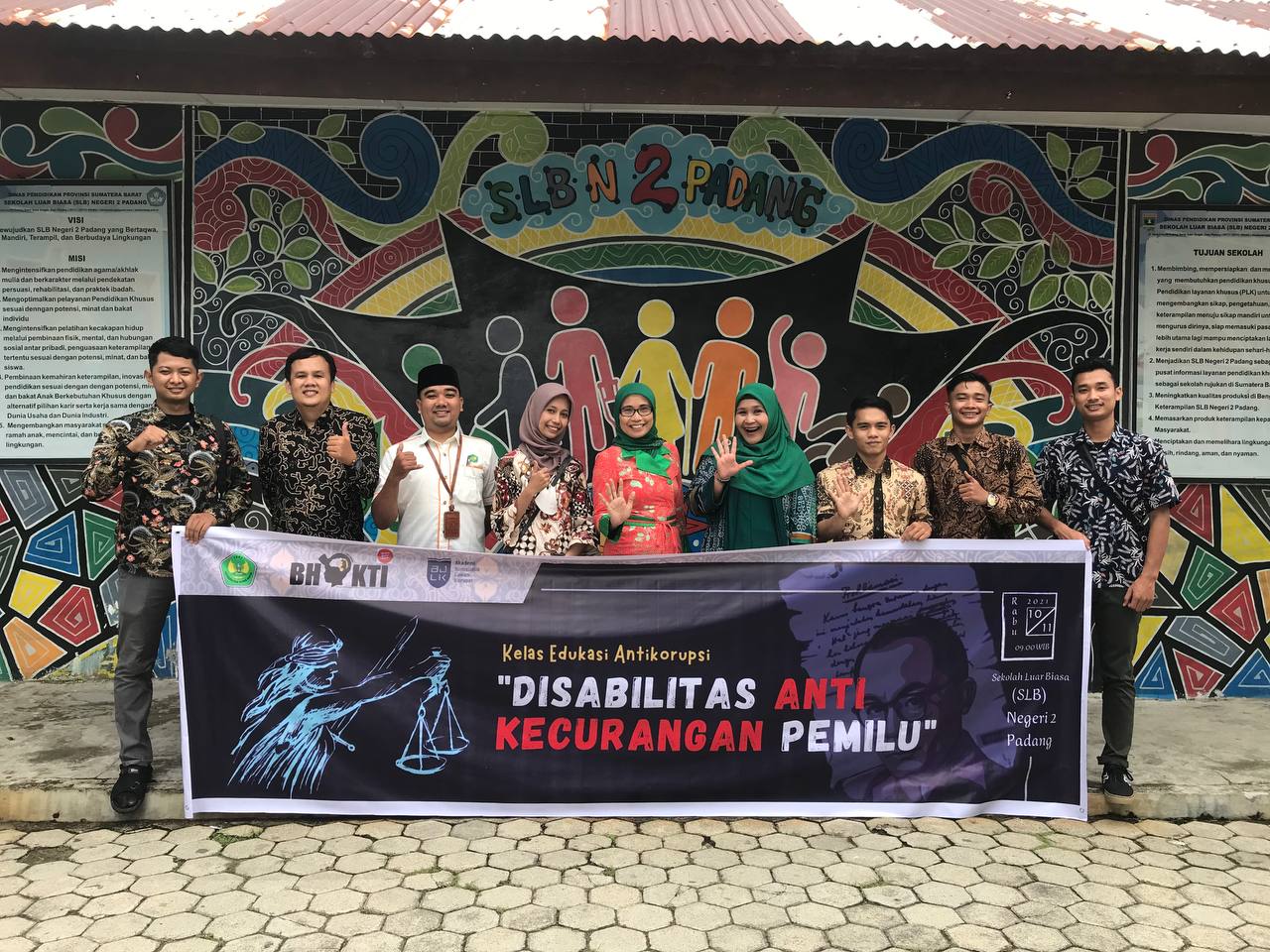 Penyandang Disabilitas Rawan Kecurangan Pemilu: BHAKTI Fakultas Hukum Universitas Bung Hatta Turun Tangan