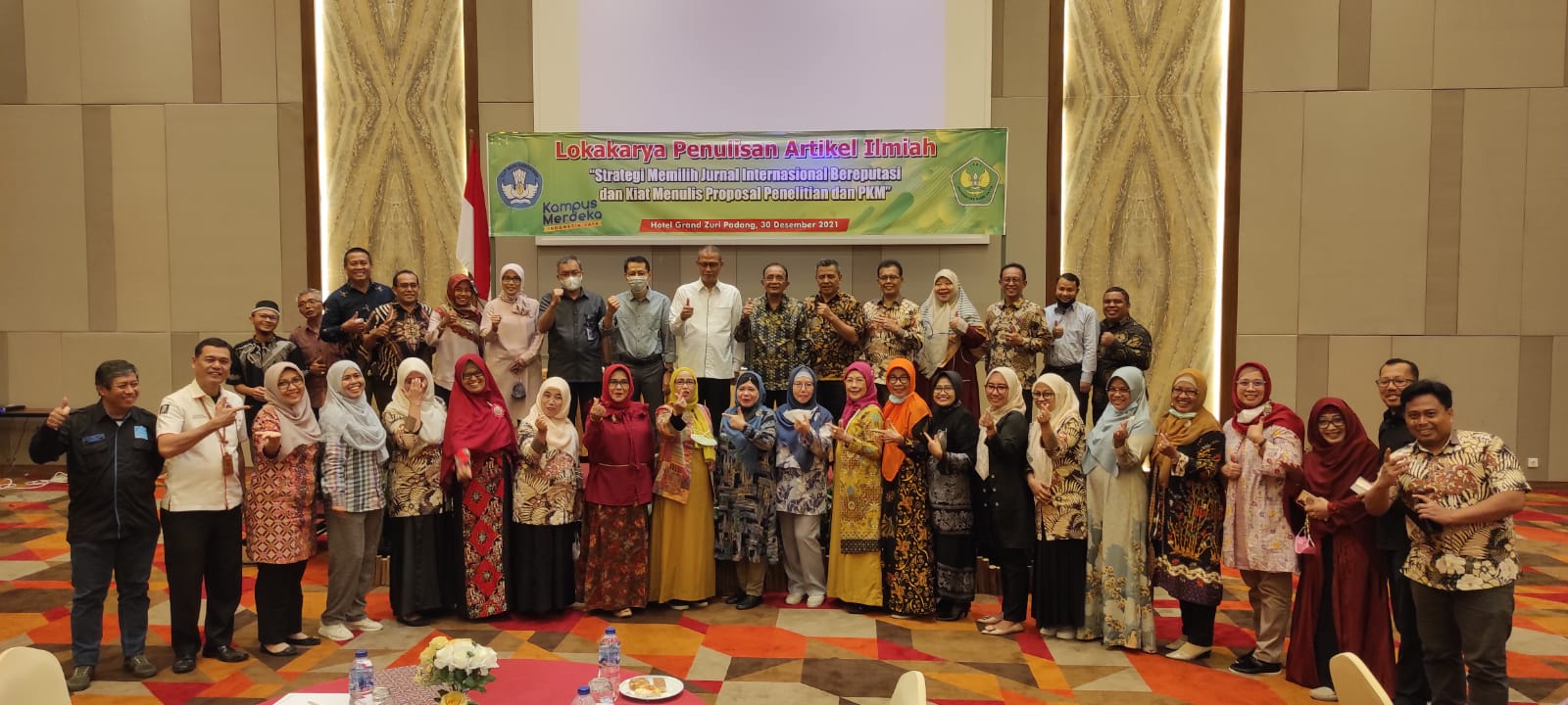 Kejar Target IKU MBKM, LPPM Universitas Bung Hatta Selenggarakan Lokakarya Penulisan Artikel Ilmiah