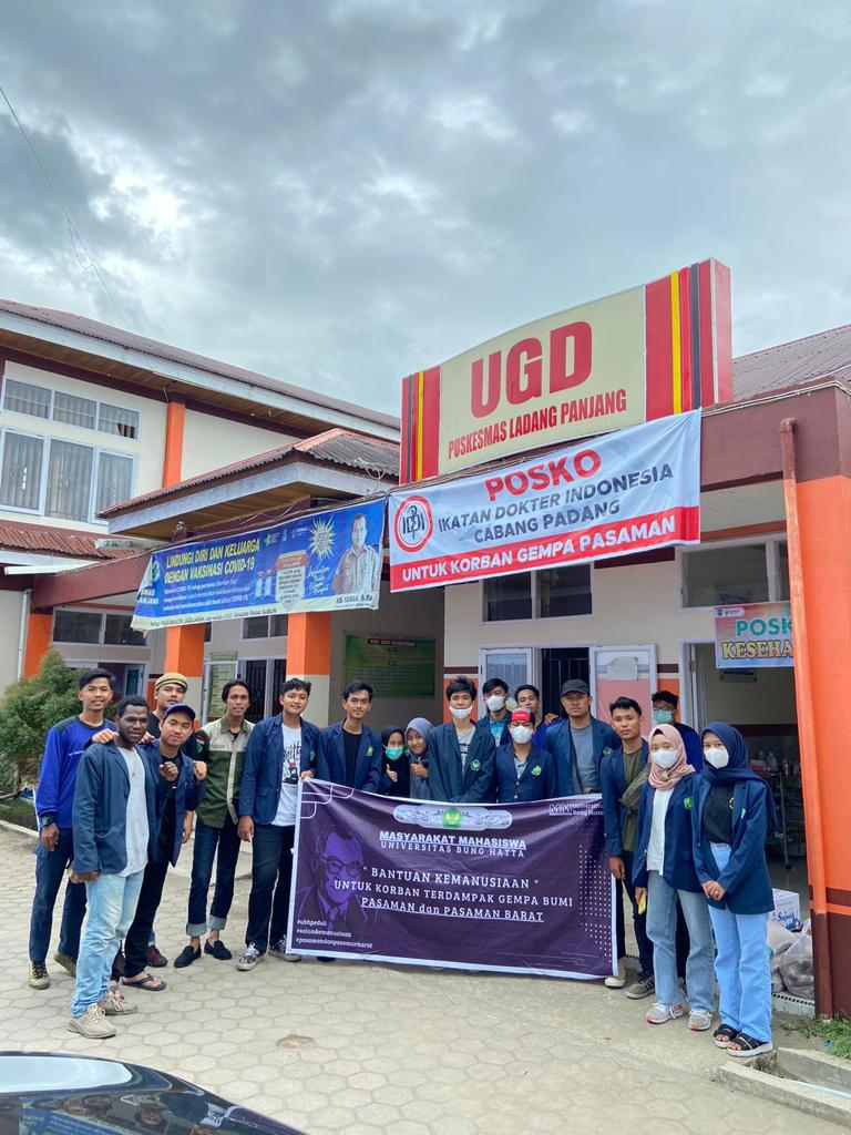 Peduli Korban Bencana, Mahasiswa Universitas Bung Hatta Hadir untuk Masyarakat Pasaman Barat dan Pasaman