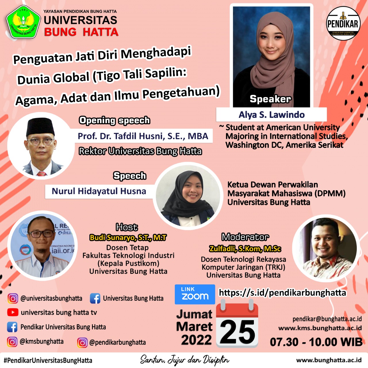 Penguatan Jati Diri Menghadapi Dunia Global, Alya S Lawindo Diundang dalam Pendikar Edisi Minggu Ini