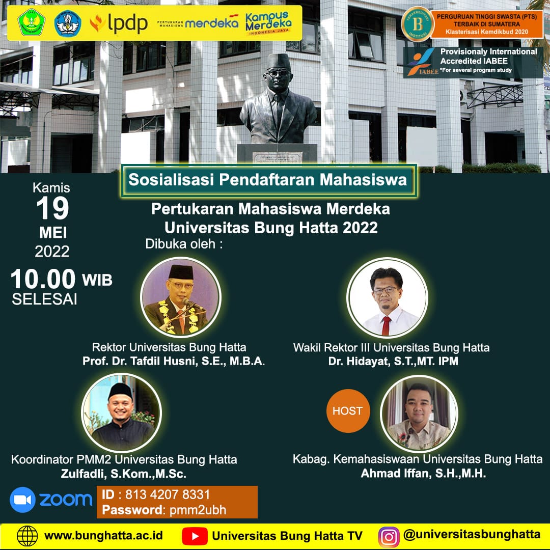 Pendaftaran Pertukaran Mahasiswa Merdeka (PMM) 2 Kemendikbudristek