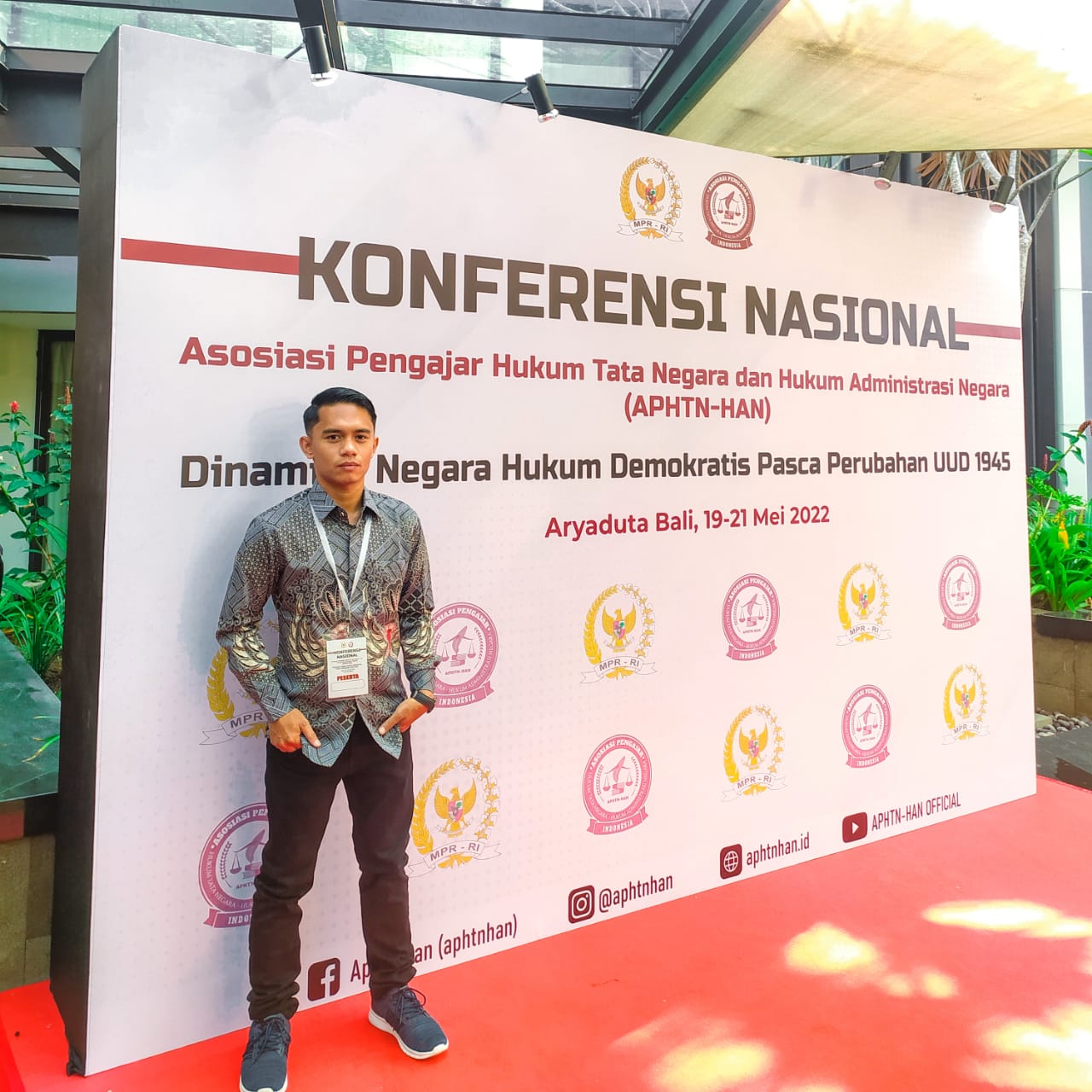 Helmi Chandra SY, Dosen Fakultas Hukum Universitas Bung Hatta, Diundang sebagai Pemakalah dalam Konferensi Nasional di Bali