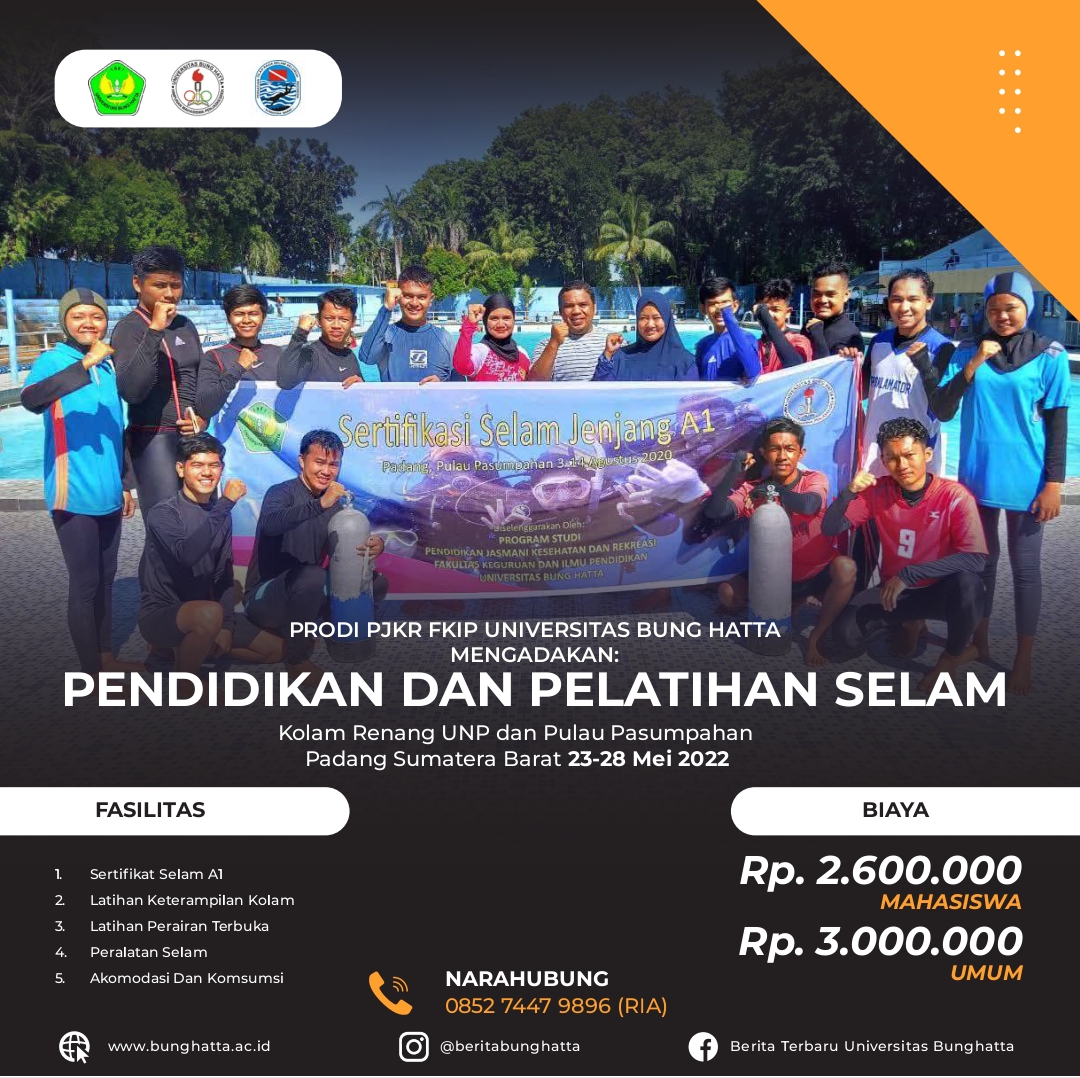 Program Studi Pendidikan Jasmani Kesehatan dan Rekreasi (PJKR) Menghasilkan Lulusan yang Multitalenta